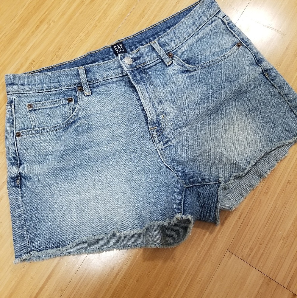 GAP denim cutoff shorts